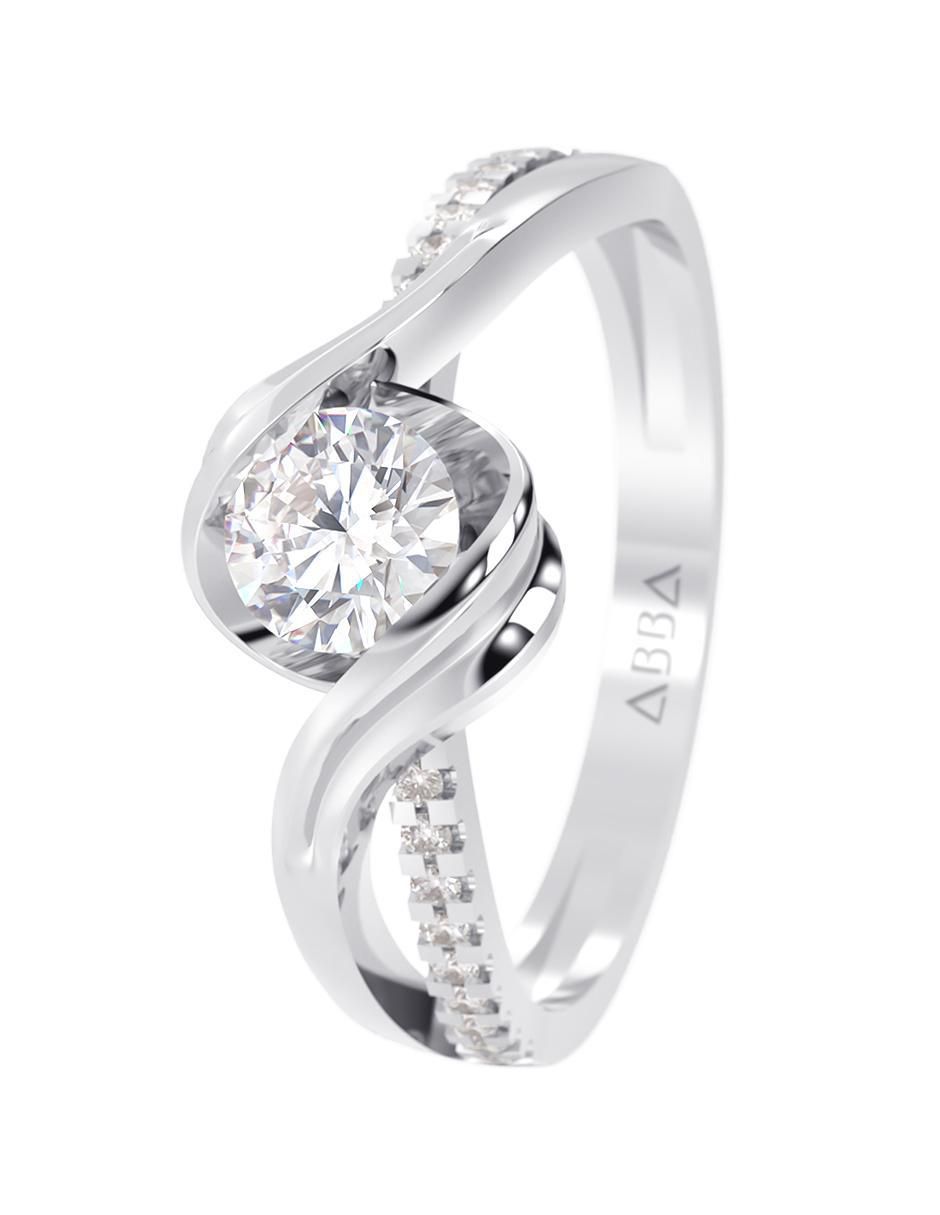 Anillo de compromiso 14 k 2