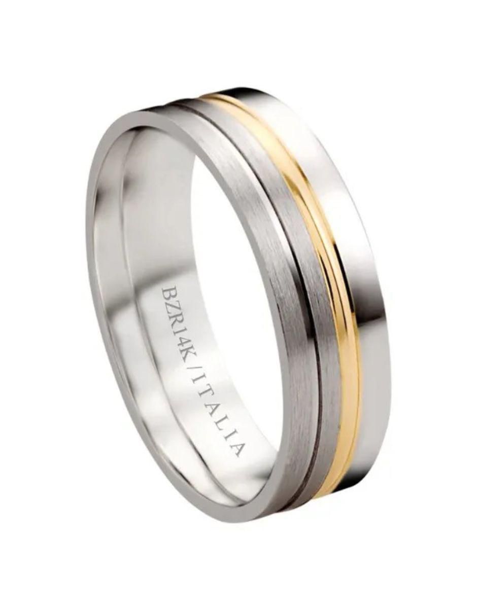 Argolla de oro 14 k 3