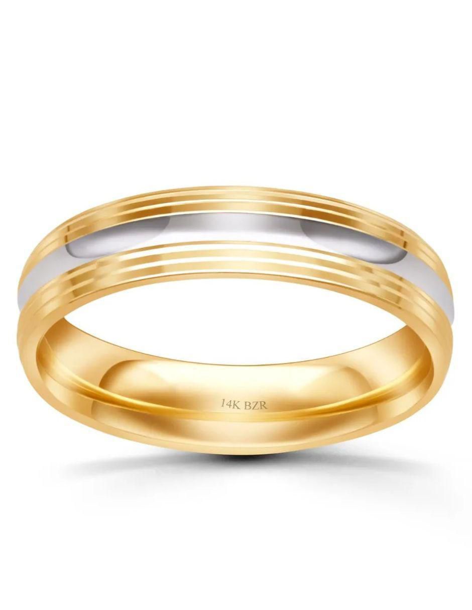 Argolla de oro 14 k 5