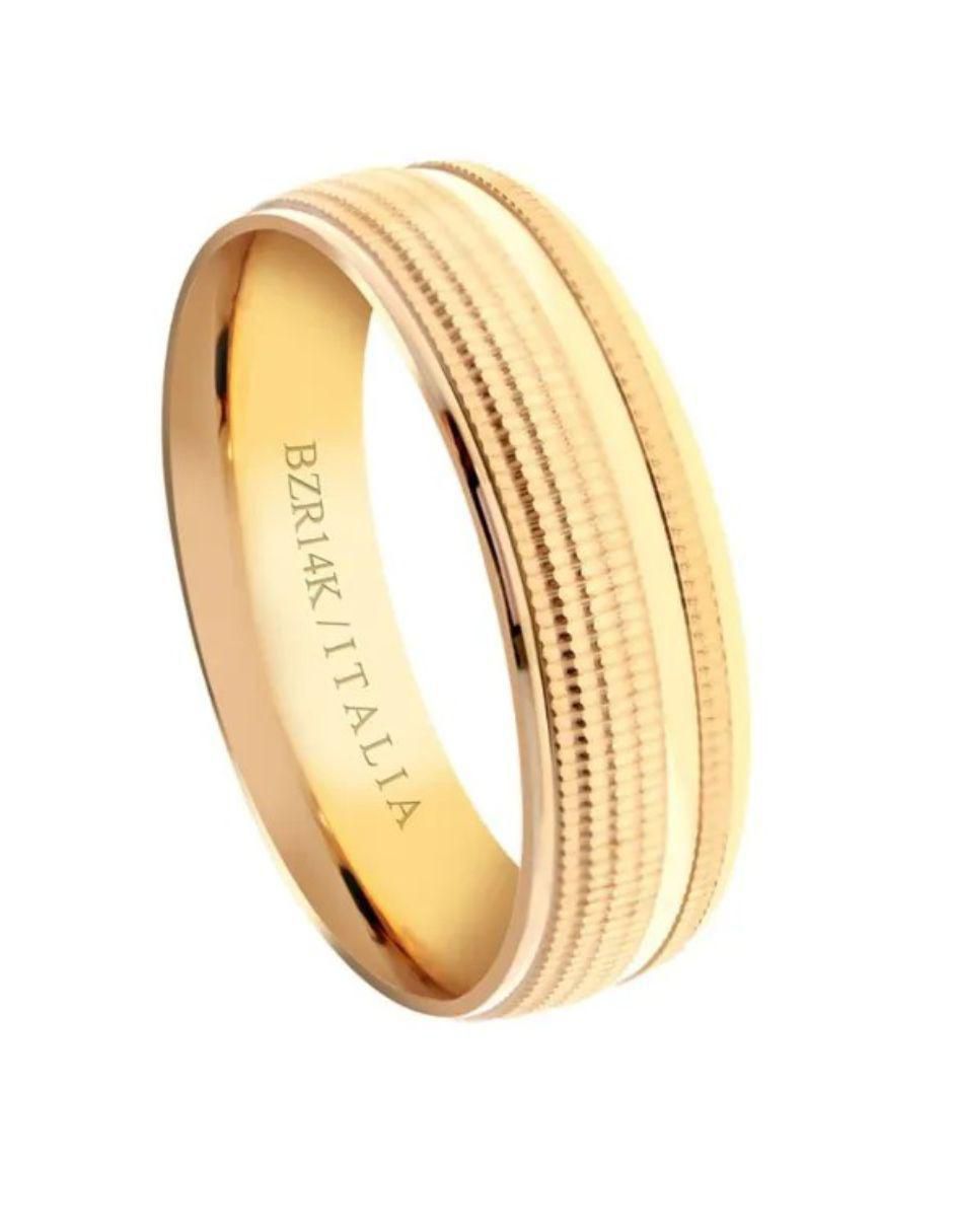 Argolla de oro 14 k 3