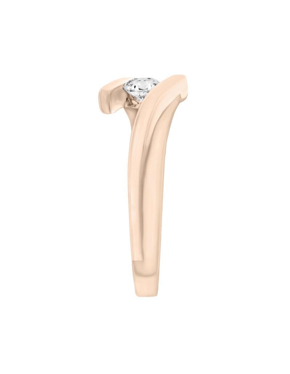Anillo de compromiso 14 k diamante 2