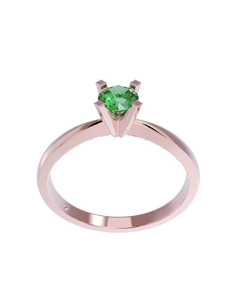 Anillo de compromiso 14 k 2