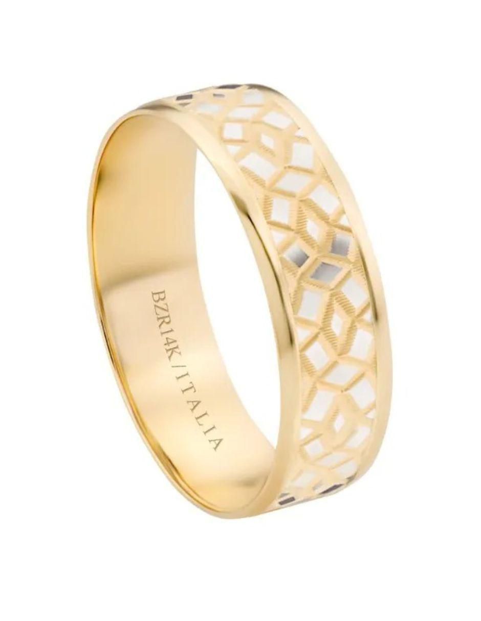 Argolla de oro 14 k 2