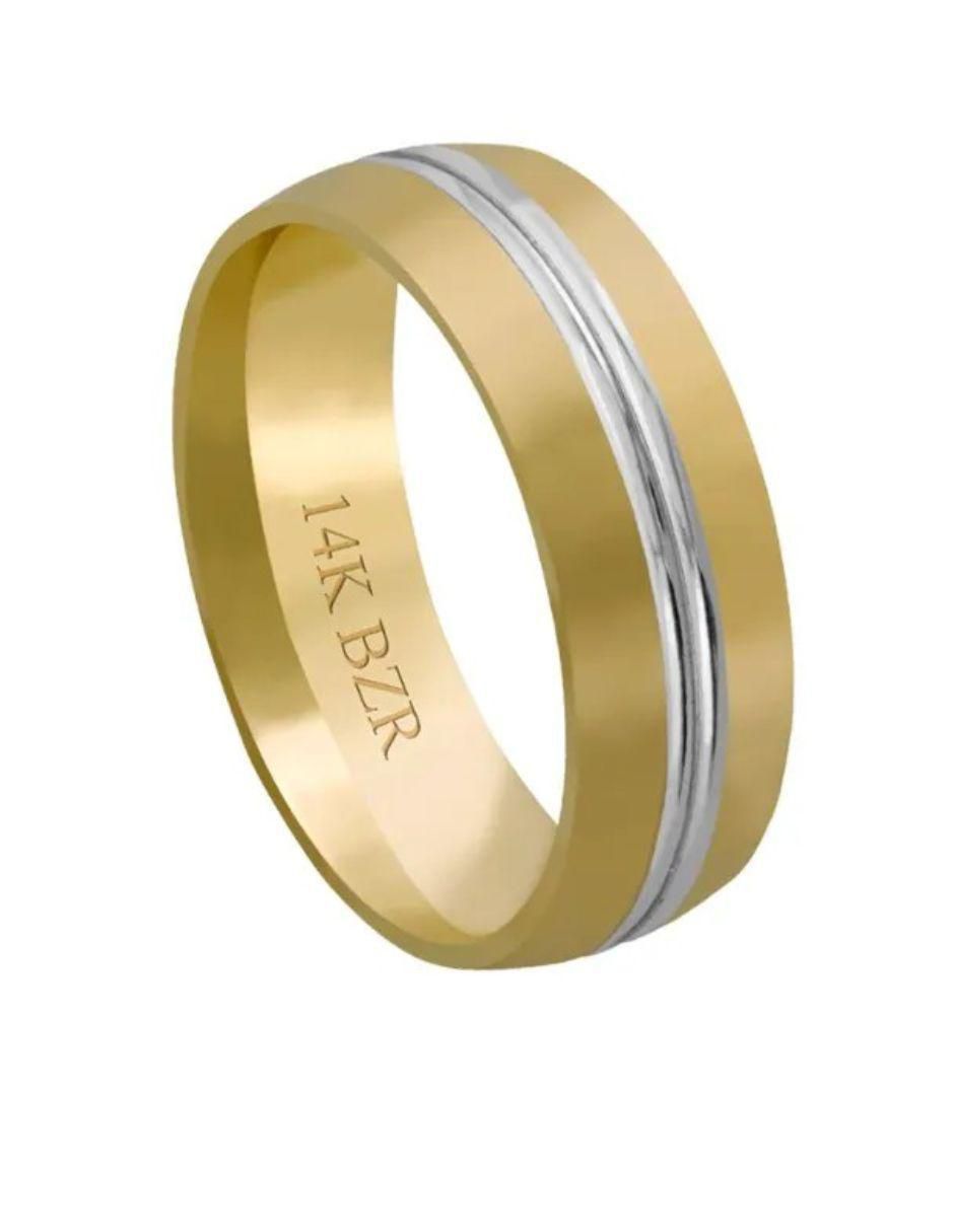 Argolla de oro 14 k 2