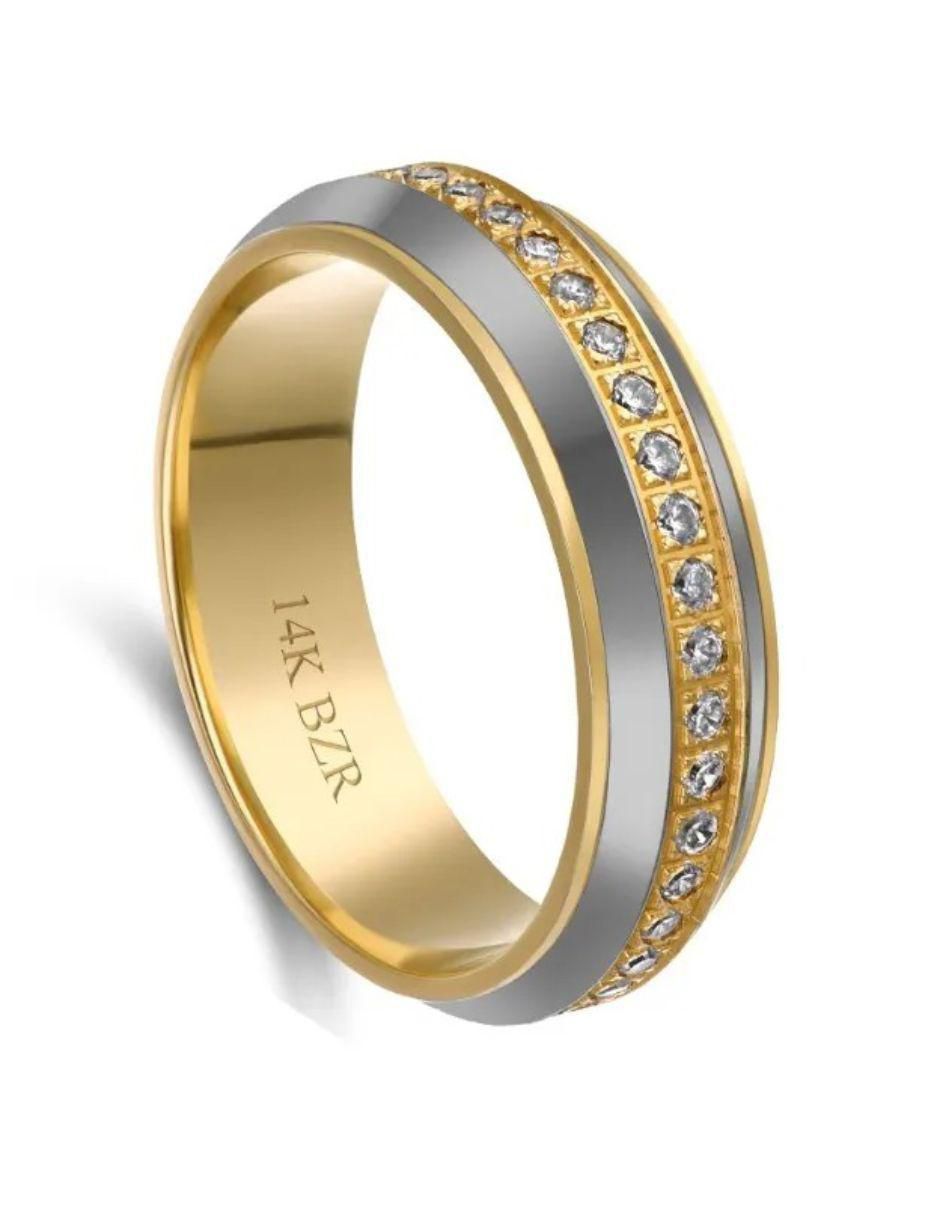 Argolla de oro 14 k 4