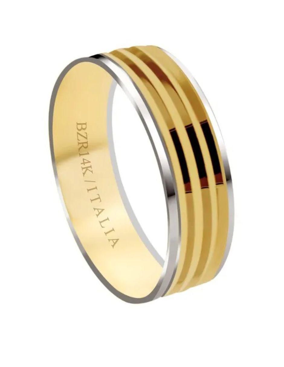 Argolla de oro 14 k 3
