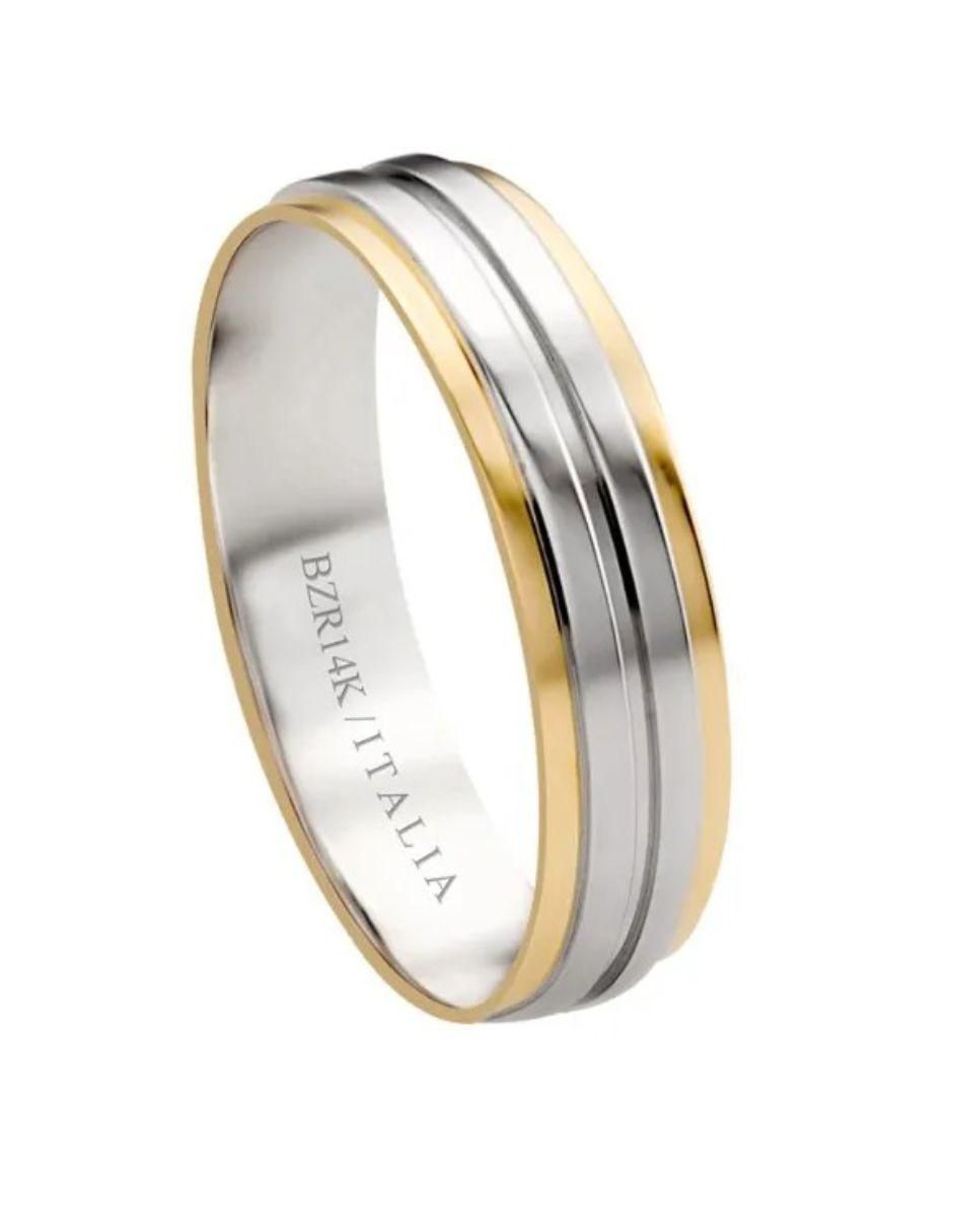 Argolla de oro 14 k 3