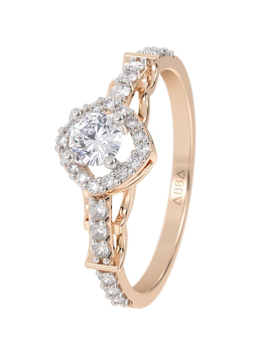 Anillo de compromiso 10 k Eternidad 2025 2