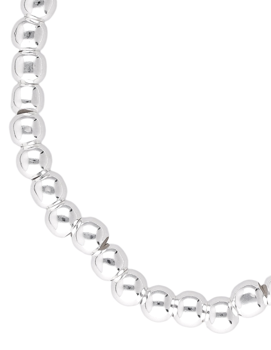Pulsera de plata P 925 Fashion con acabado brillante 2