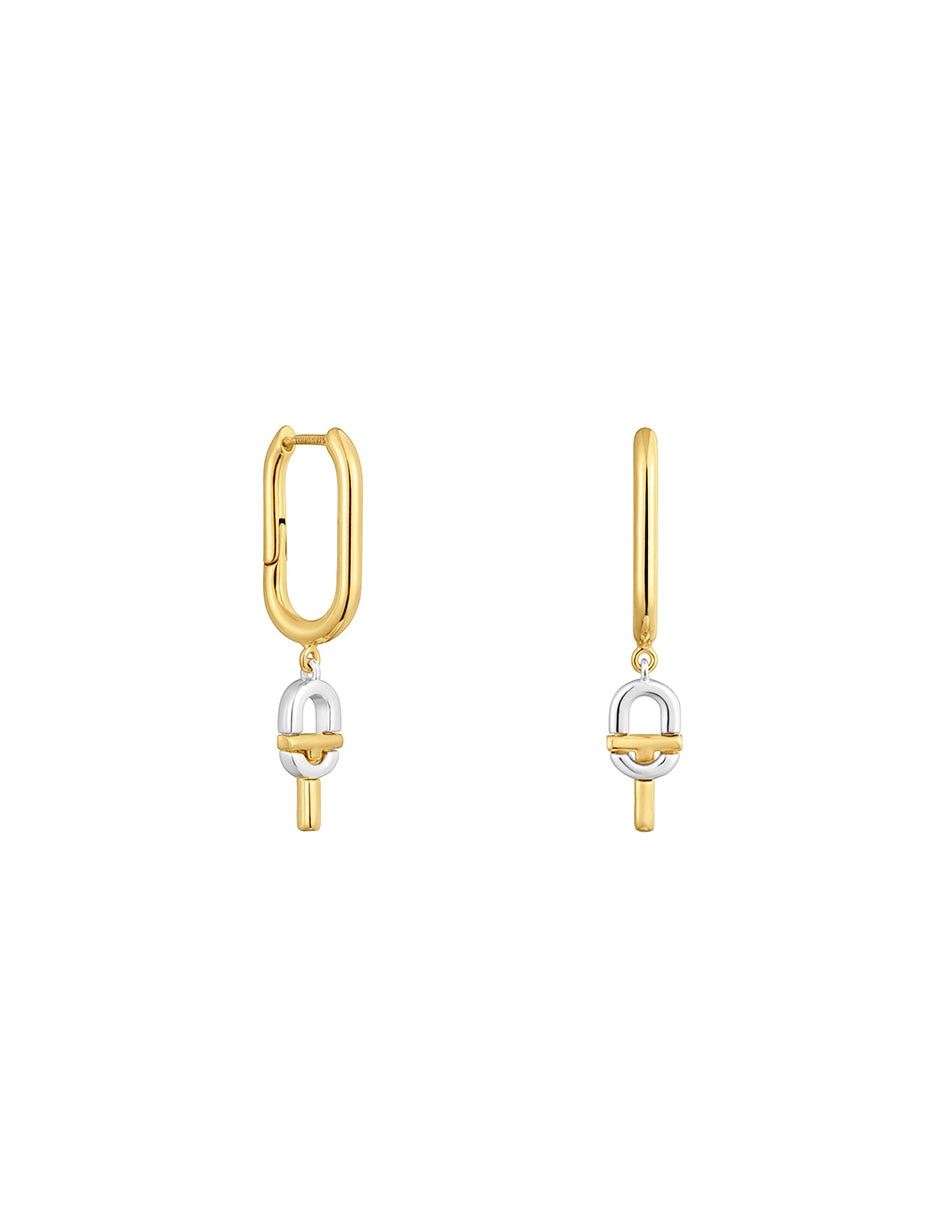 Aretes de aro de plata P 925 1
