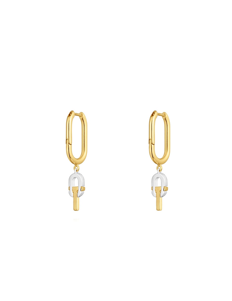 Aretes de aro de plata P 925 5
