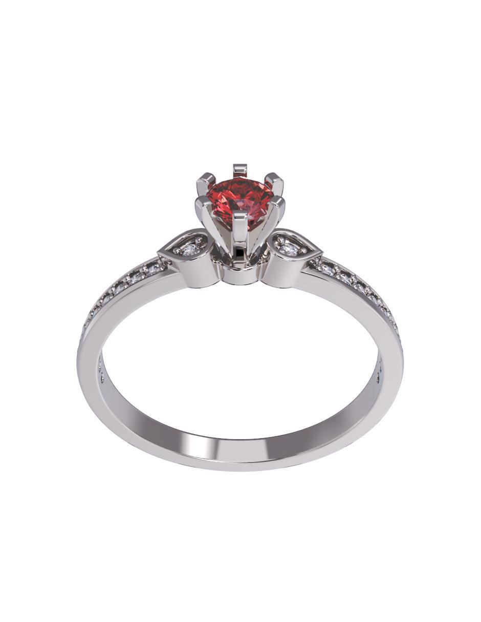 Anillo de compromiso 14 k 2