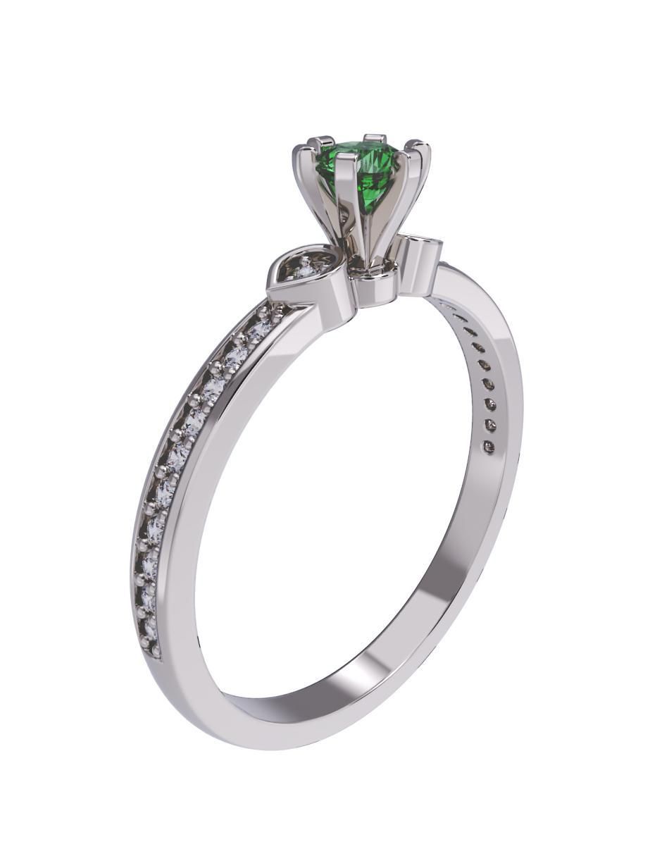 Anillo de compromiso 14 k 3