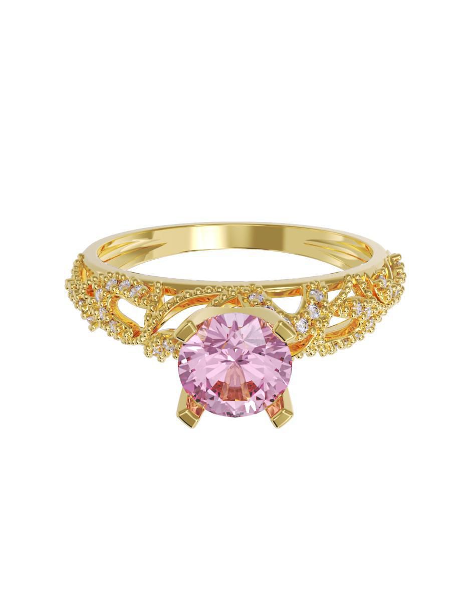 Anillo de compromiso 14 k Anillo de compromiso 14 k