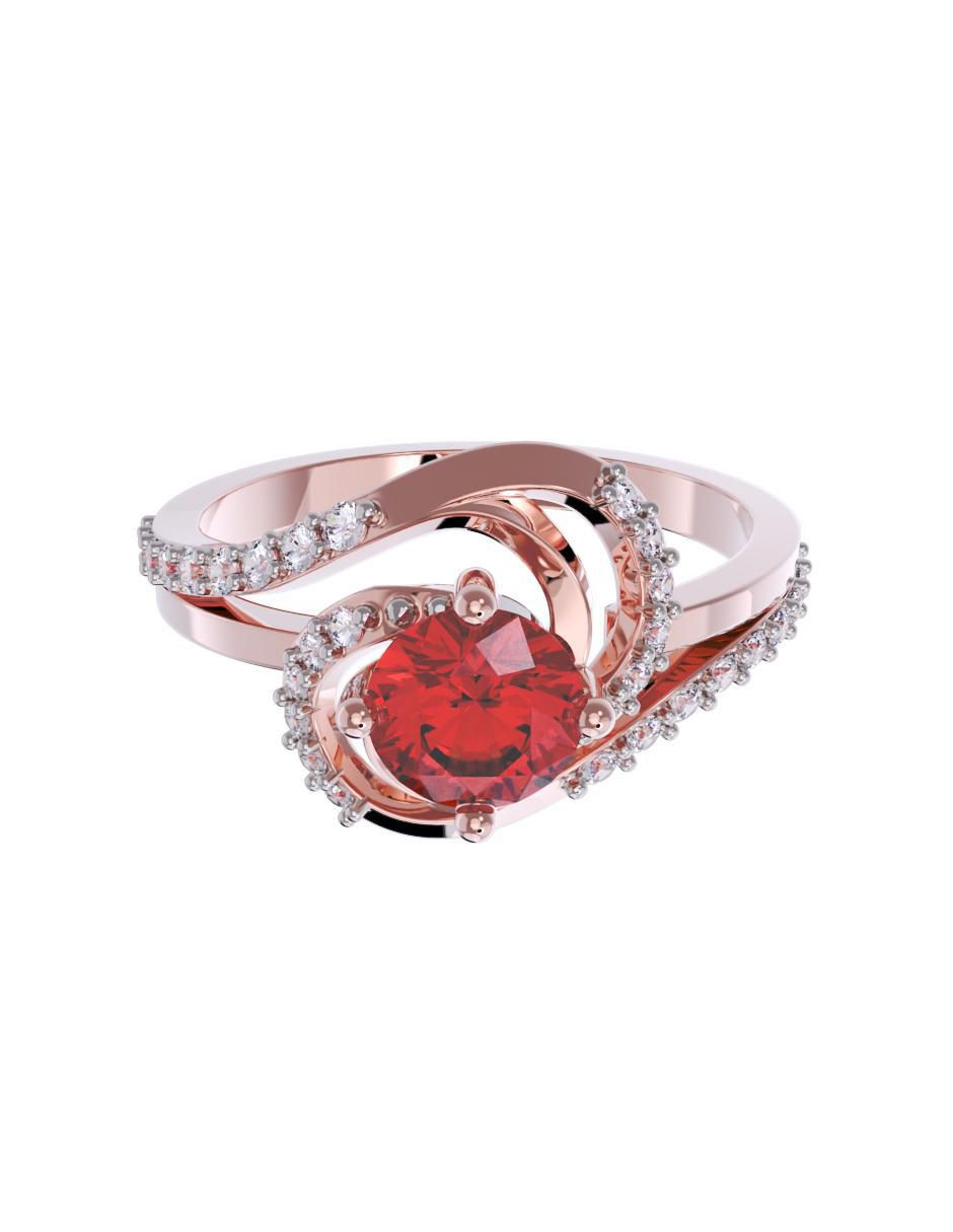 Anillo de compromiso 14 k Anillo de compromiso 14 k