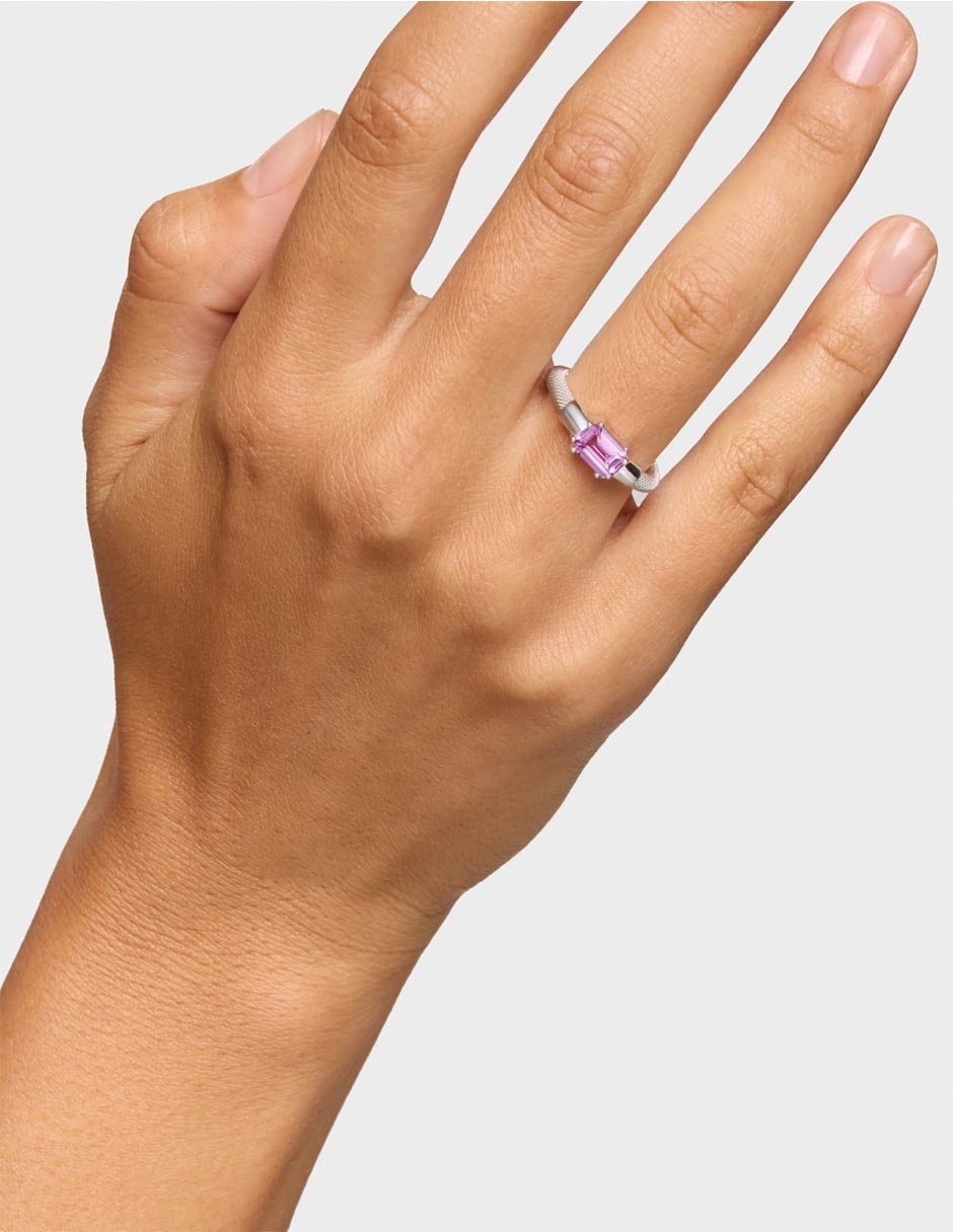 Anillo circular Mesh Lgg P 925 de plata zafiro brillante 6