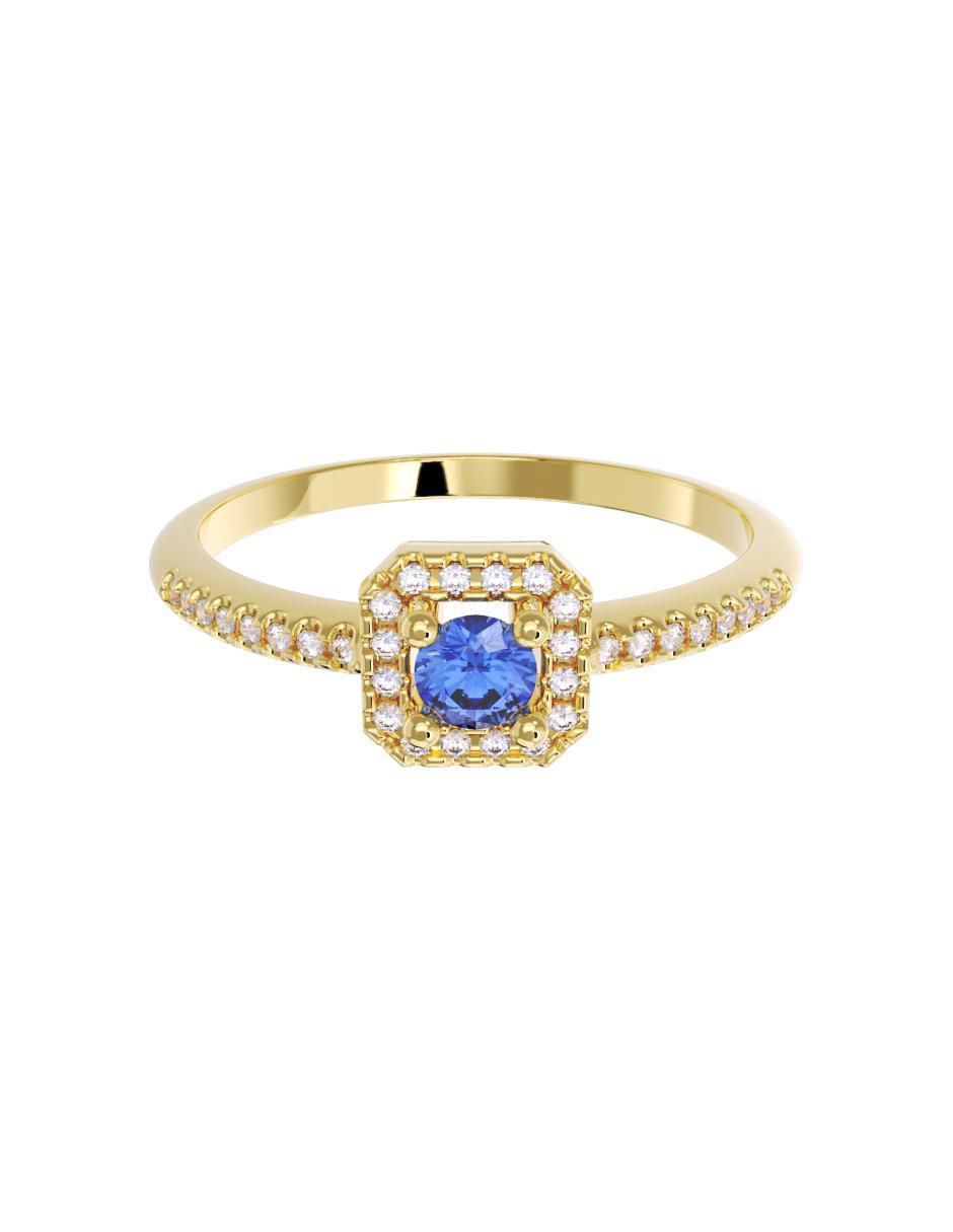 Anillo de compromiso 14 k