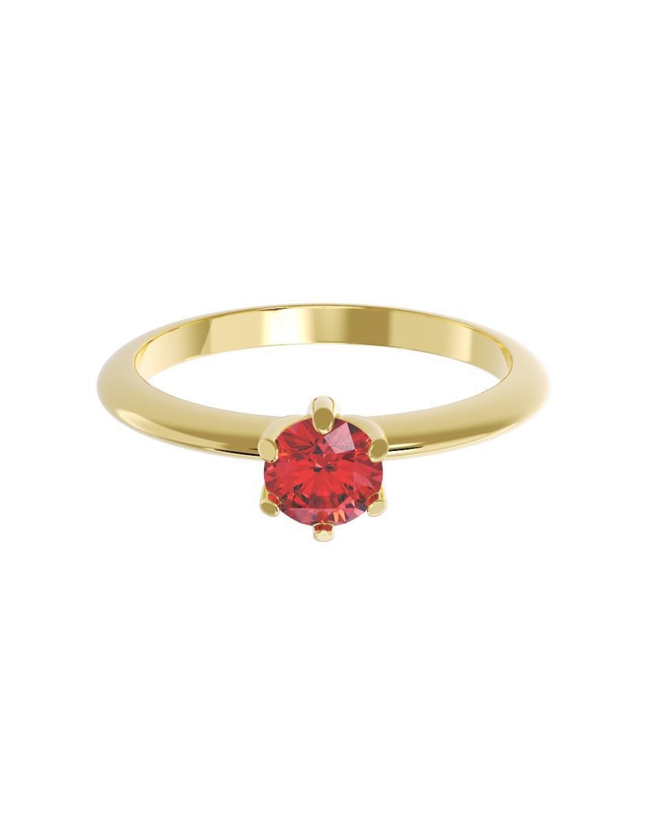 Anillo de compromiso 14 k
