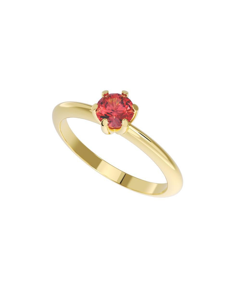 Anillo de compromiso 14 k 2