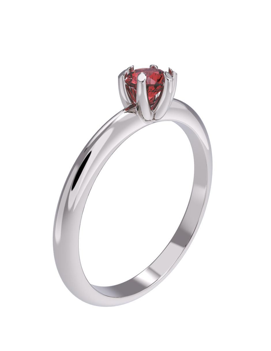 Anillo de compromiso 14 k 3