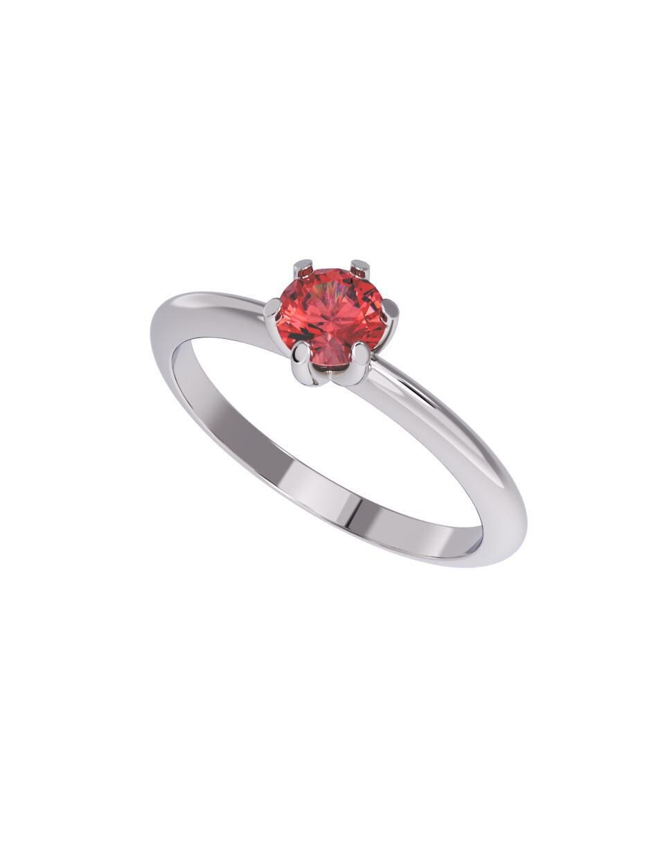 Anillo de compromiso 14 k 4