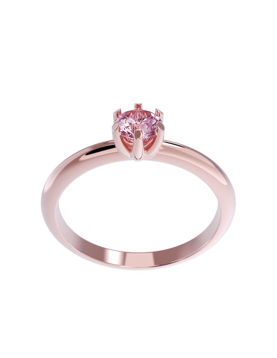 Anillo de compromiso 14 k 2