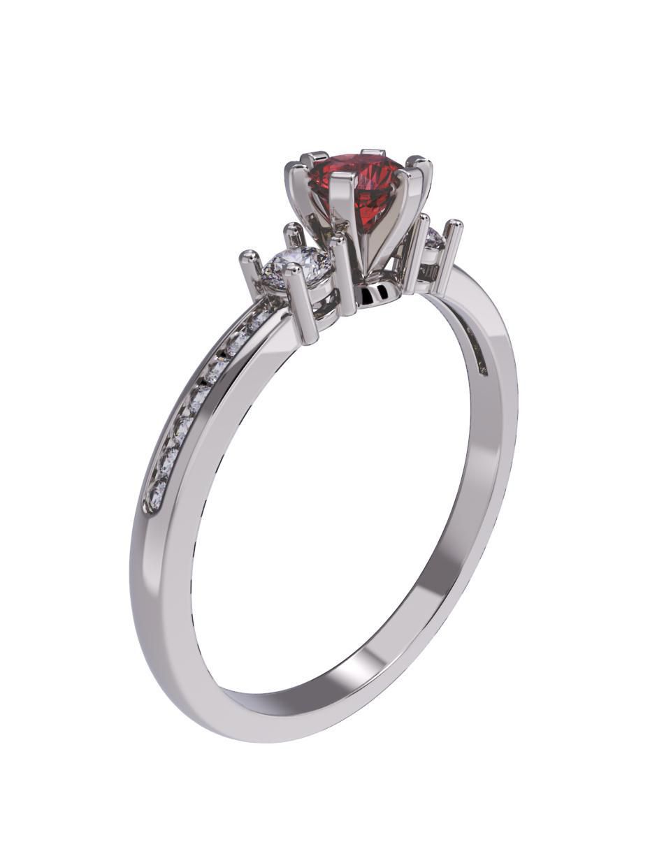 Anillo de compromiso 10 k 3