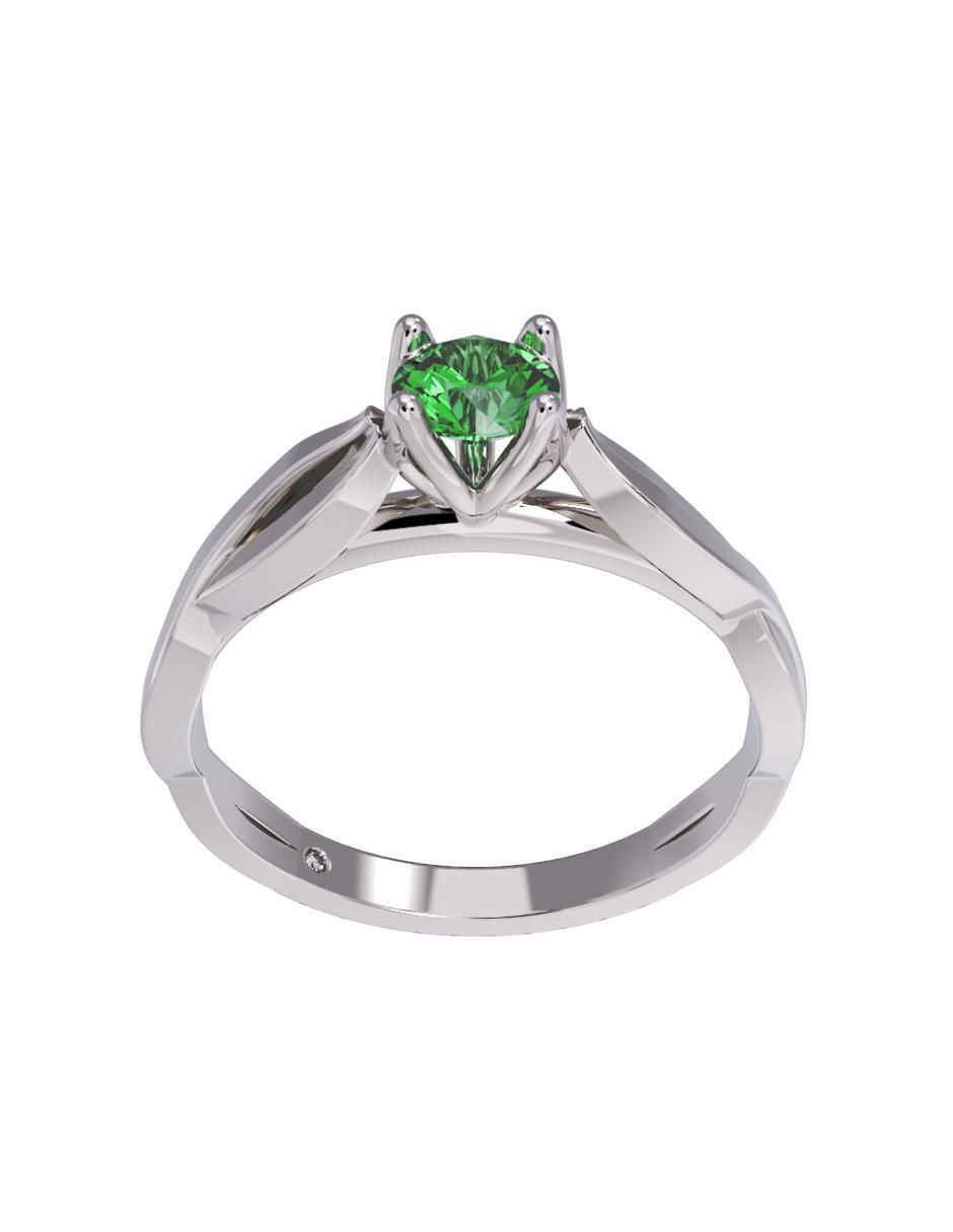 Anillo de compromiso 10 k 2