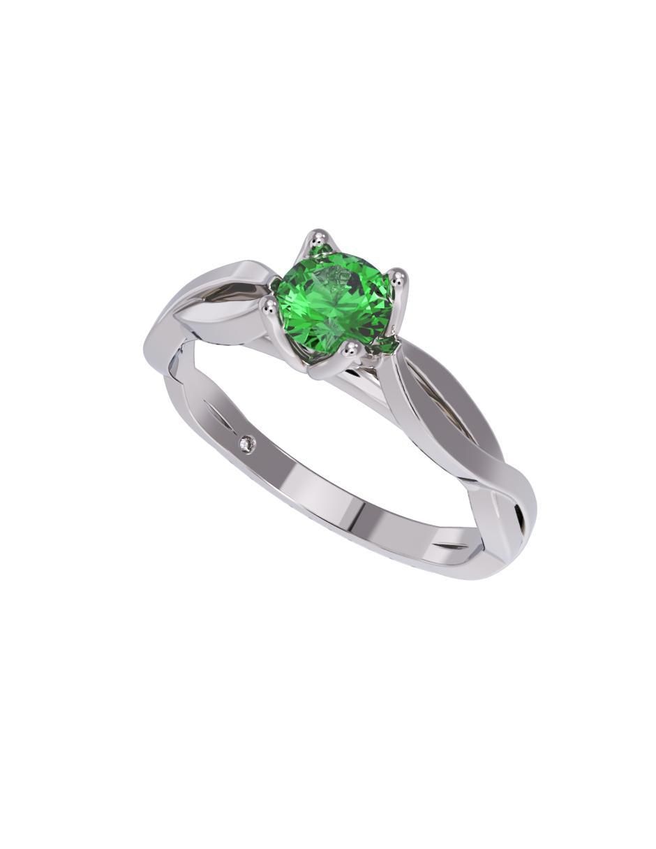 Anillo de compromiso 10 k 4
