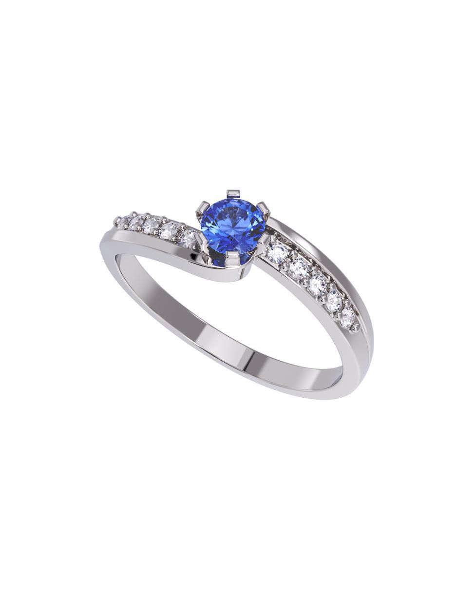 Anillo de compromiso 10 k 4