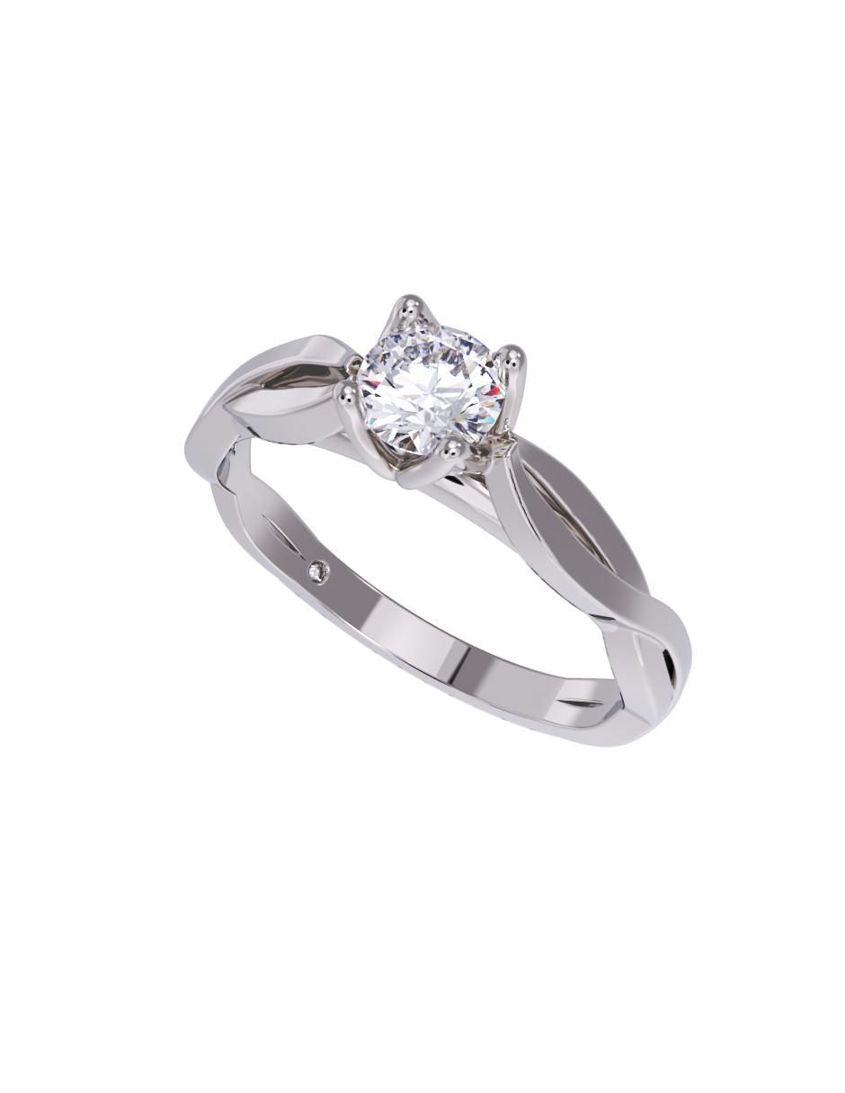 Anillo de compromiso 10 k 4