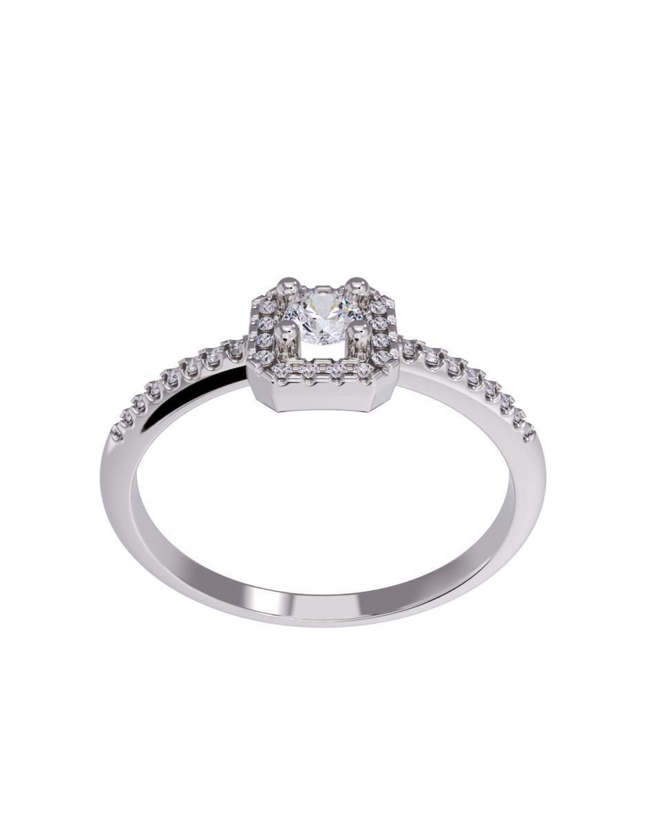 Anillo de compromiso 10 k 2