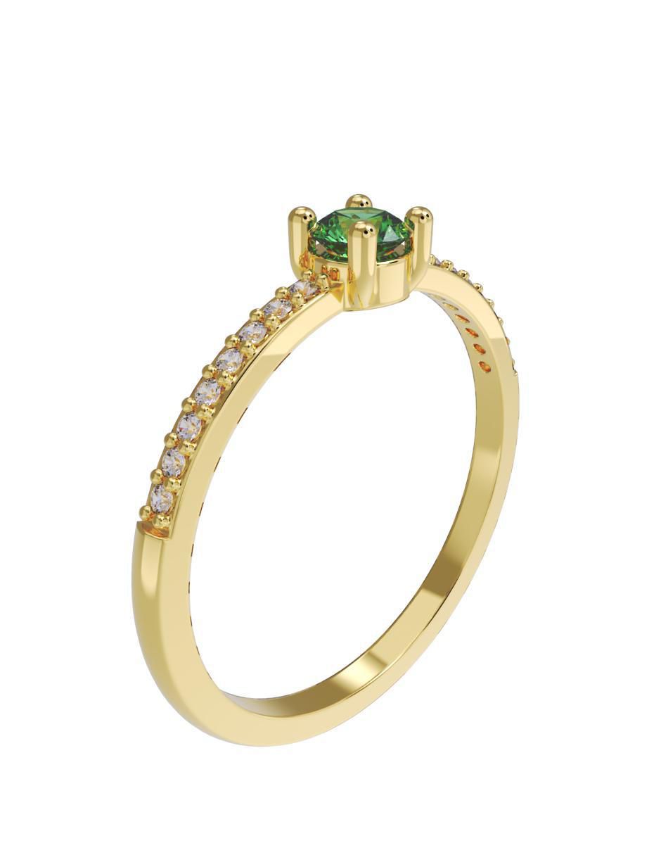 Anillo de compromiso 10 k 2