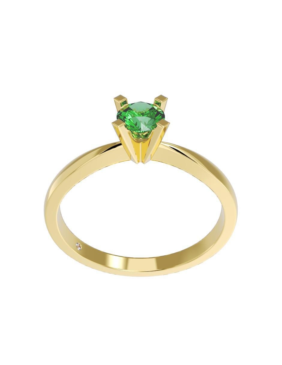 Anillo de compromiso 10 k 3