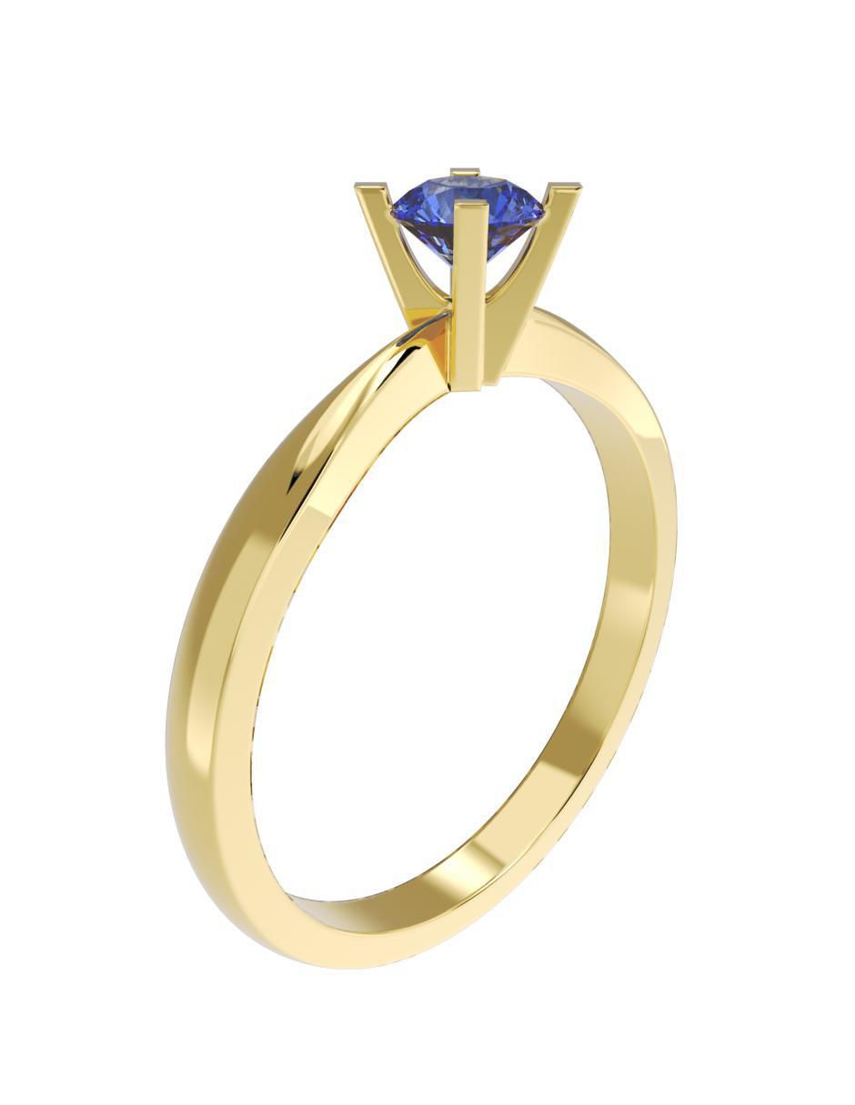 Anillo de compromiso 10 k 2