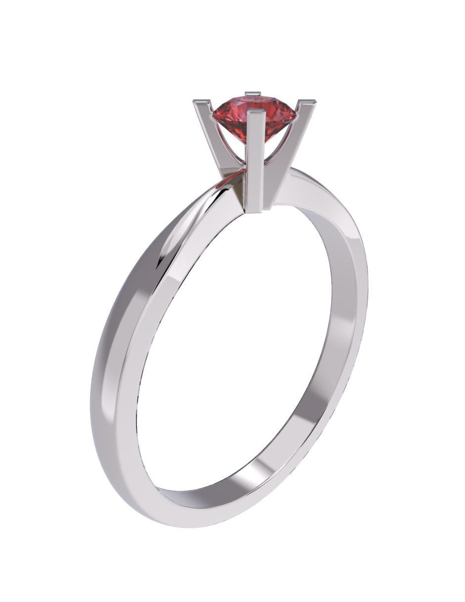 Anillo de compromiso 10 k 3