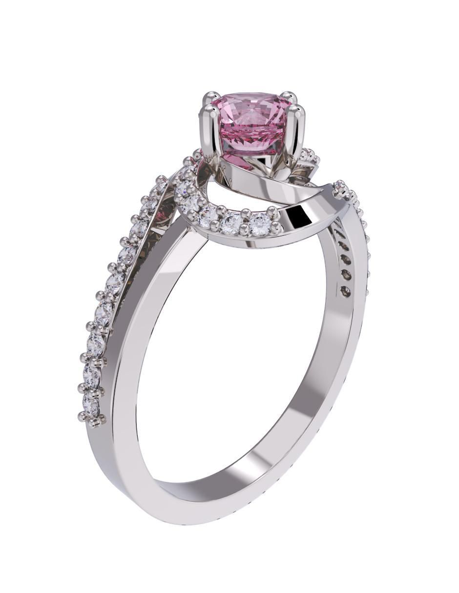 Anillo de compromiso 10 k 3