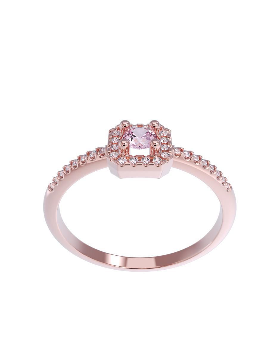 Anillo de compromiso 10 k 2
