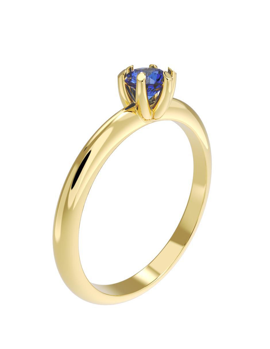 Anillo de compromiso 10 k 3