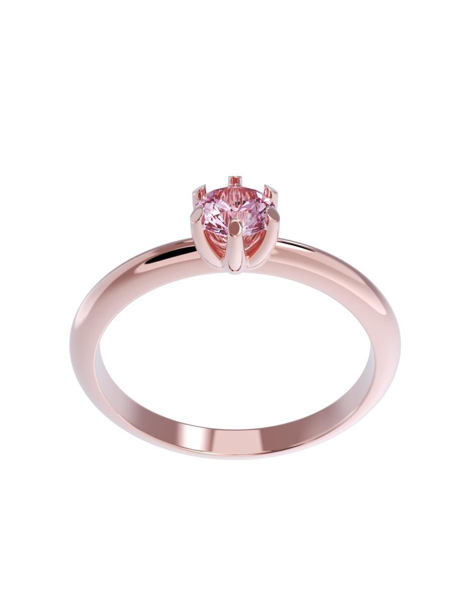 Anillo de compromiso 10 k 2