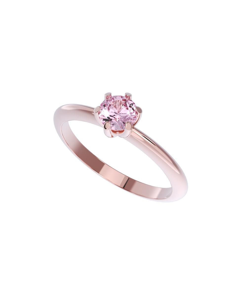 Anillo de compromiso 10 k 4