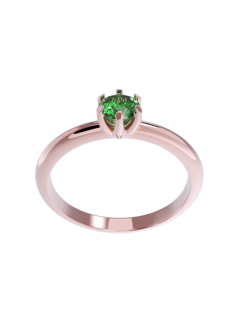Anillo de compromiso 10 k 2