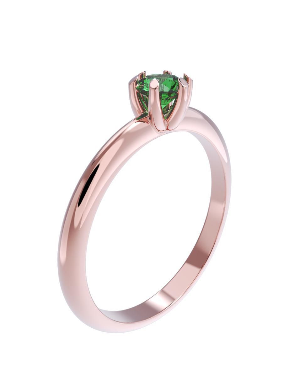 Anillo de compromiso 10 k 3