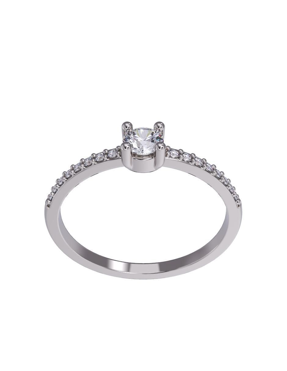 Anillo de compromiso 10 k 2