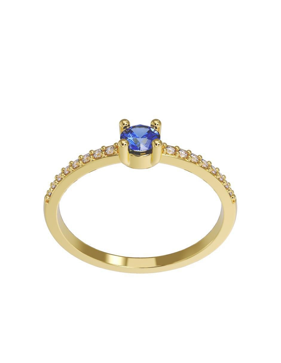 Anillo de compromiso 10 k 2
