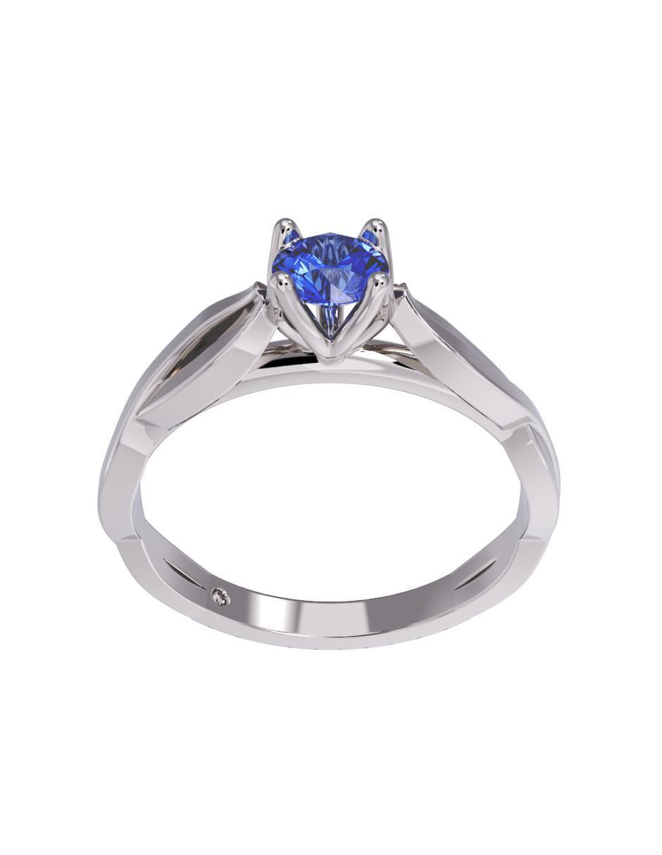 Anillo de compromiso 10 k 2