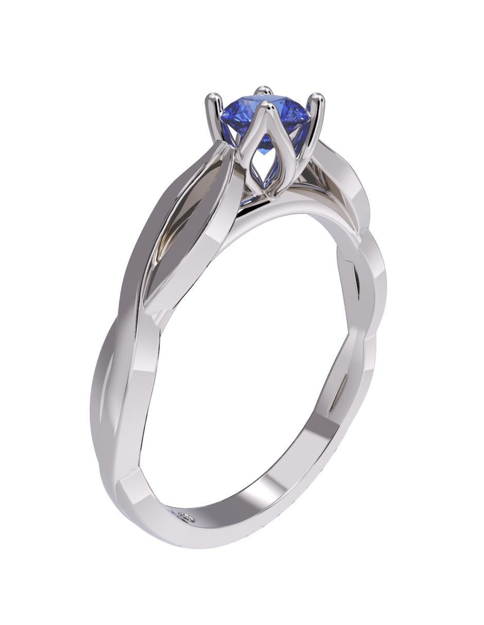 Anillo de compromiso 10 k 3