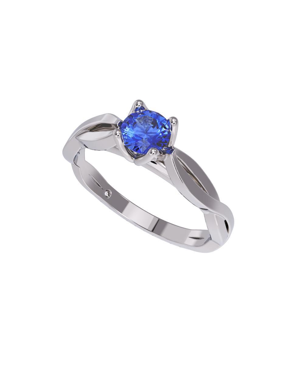 Anillo de compromiso 10 k 4