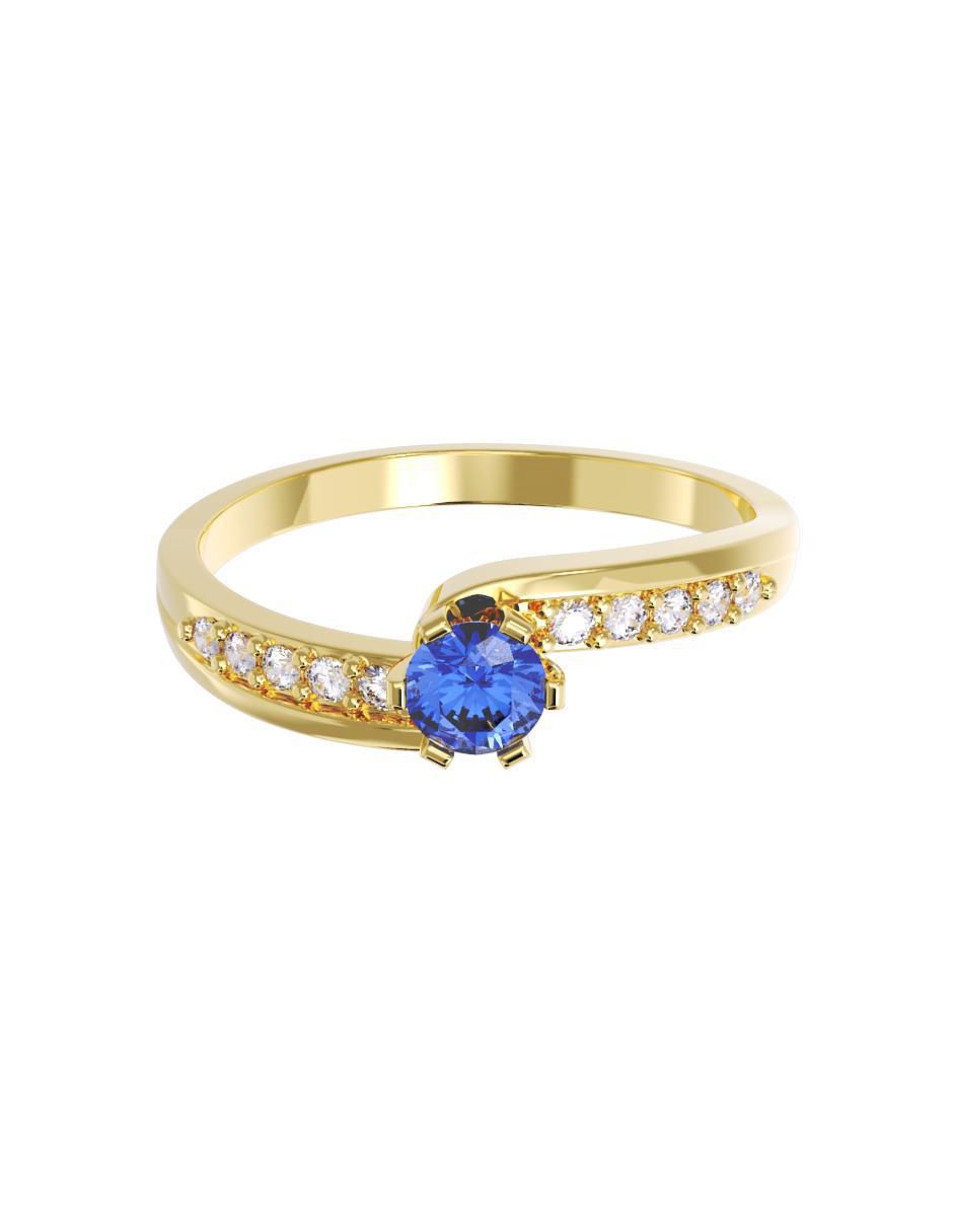 Anillo de compromiso 14 k Anillo de compromiso 14 k