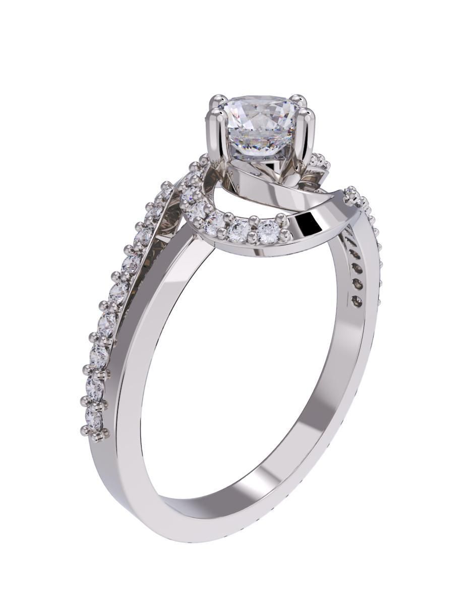 Anillo de compromiso 10 k 3